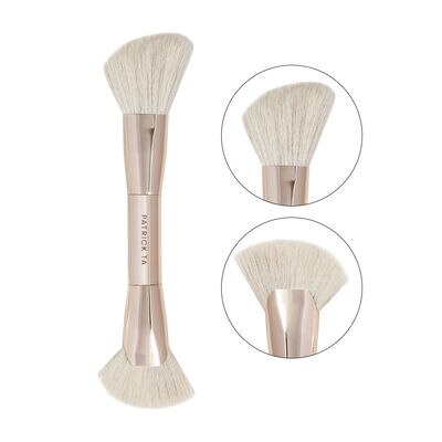 DUAL-ENDED CONTOUR BRUSH (BROCHA DE DOBLE PUNTA PARA CONTORNO)